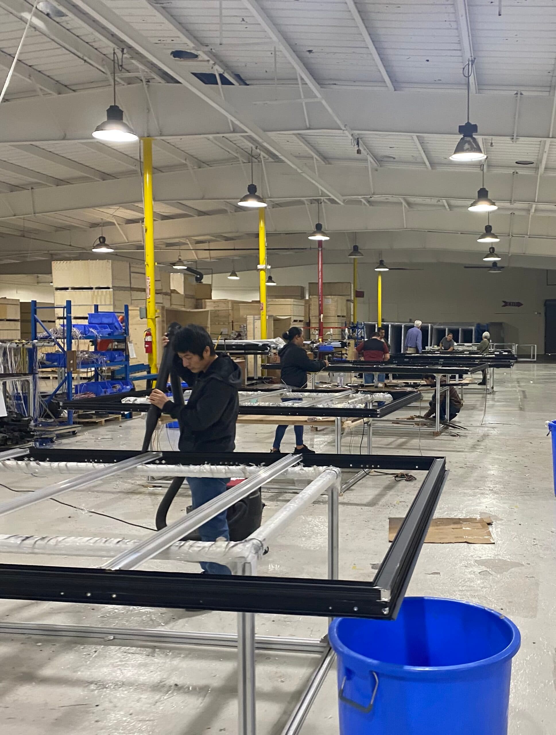 QD Refrigeration production workshop