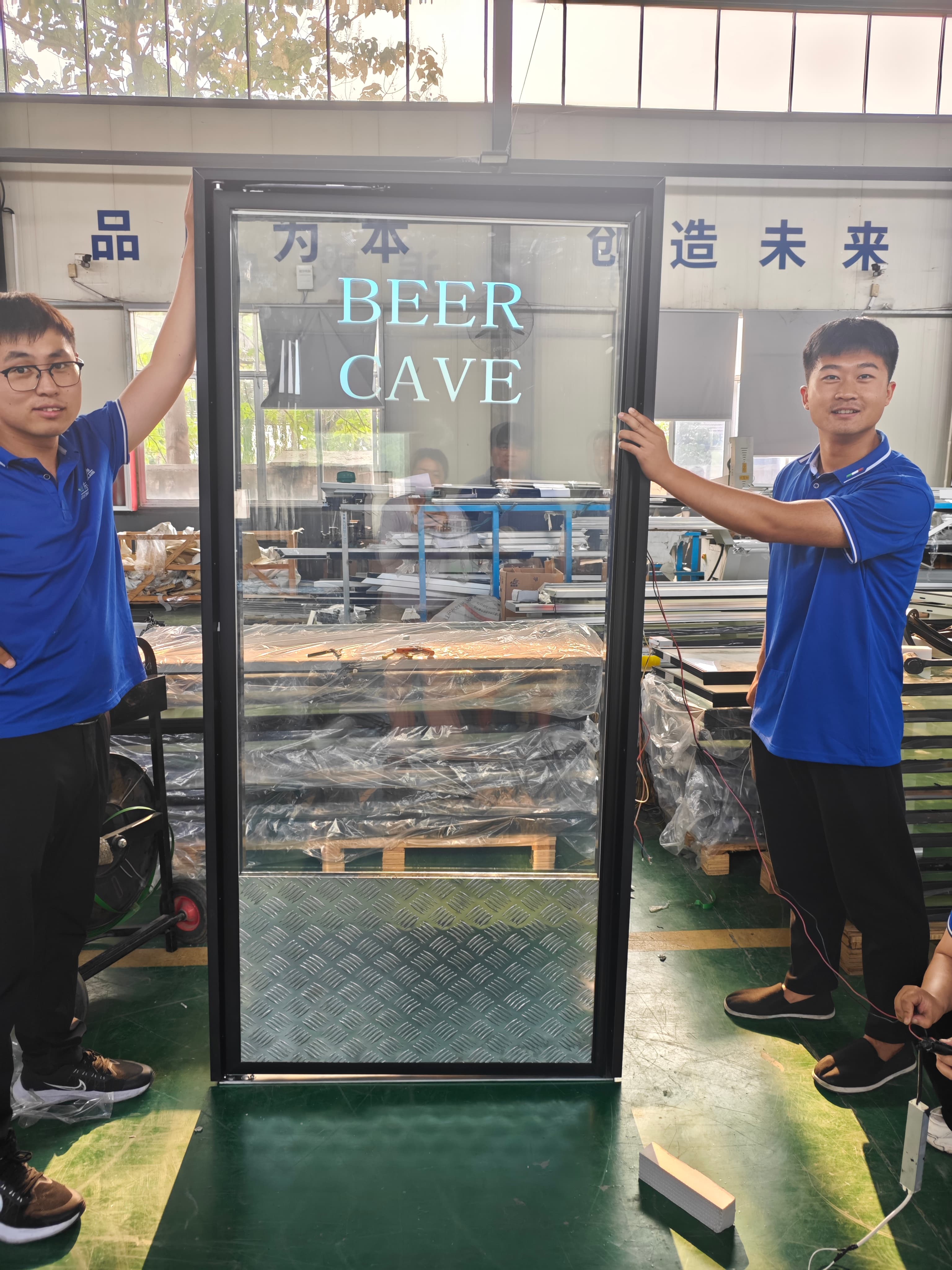 Walk-in Glass Door