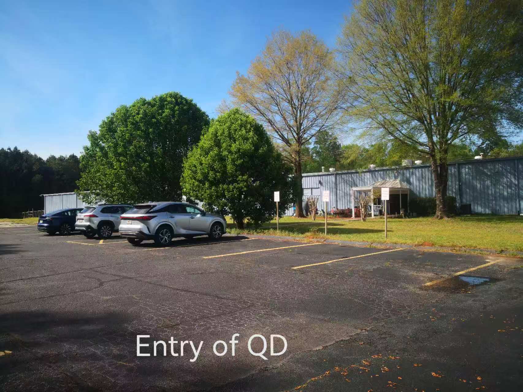 QD Refrigeration facility entrance