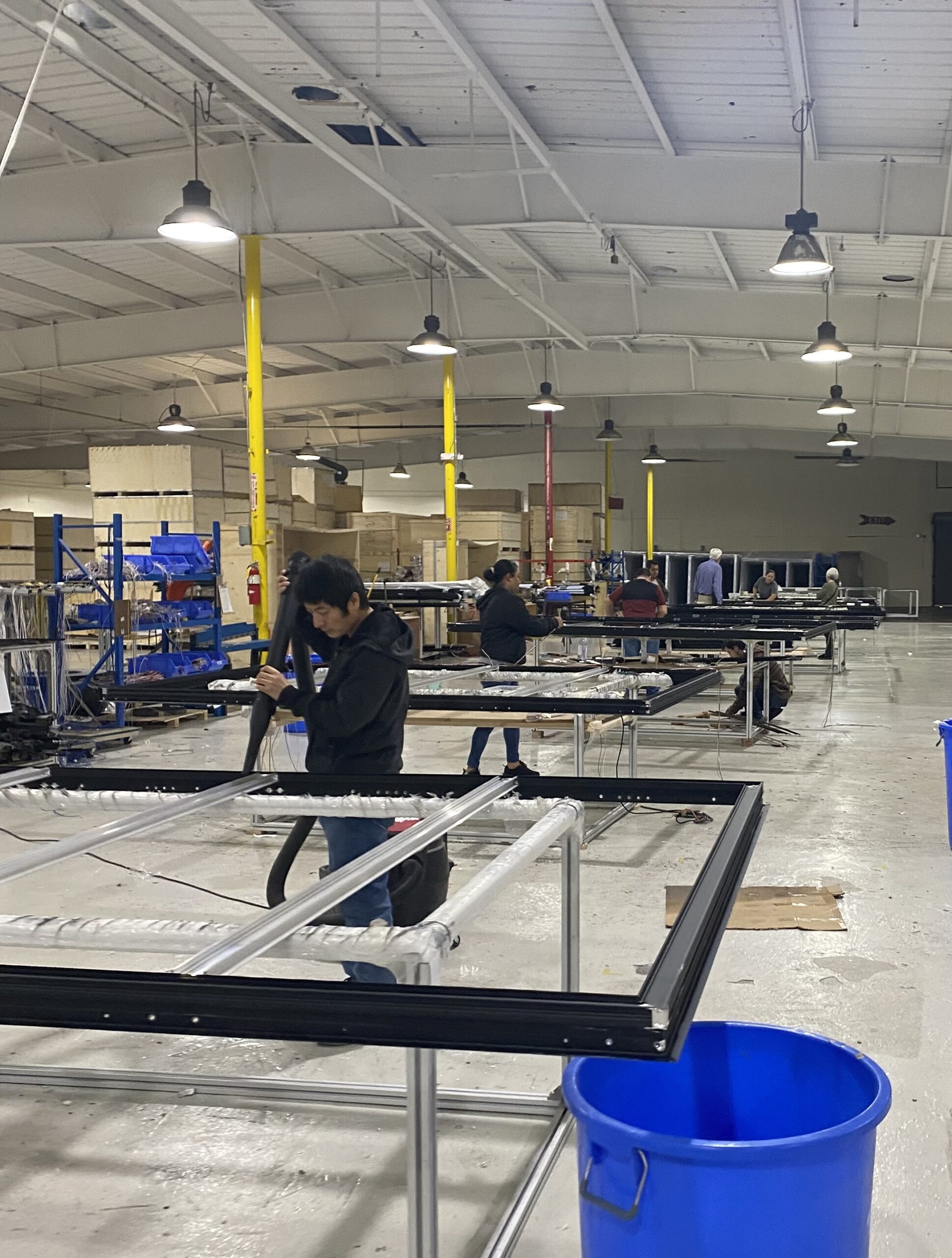 QD Refrigeration production workshop
